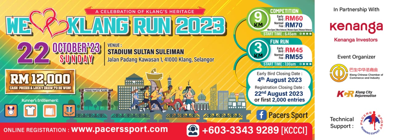 We Love Klang Run 2023 Banner